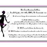 Thé des Années Folles - Roaring Twenties' Tea - ouvert à toutes les adhérentes