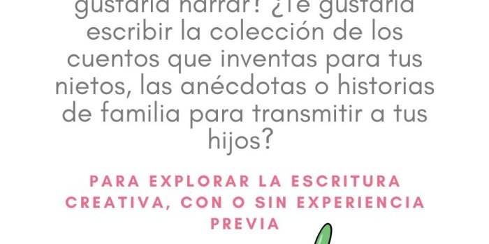 sesión 2 LABORATORIO DE ESCRITURA CREATIVA EN ESPAÑOL