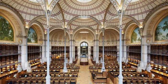 Visite de la Bibliothèque Nationale de France site Richelieu