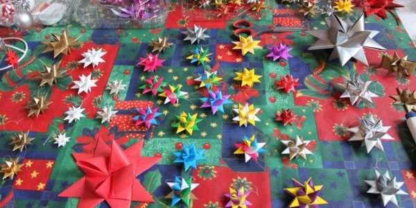 Making paper stars